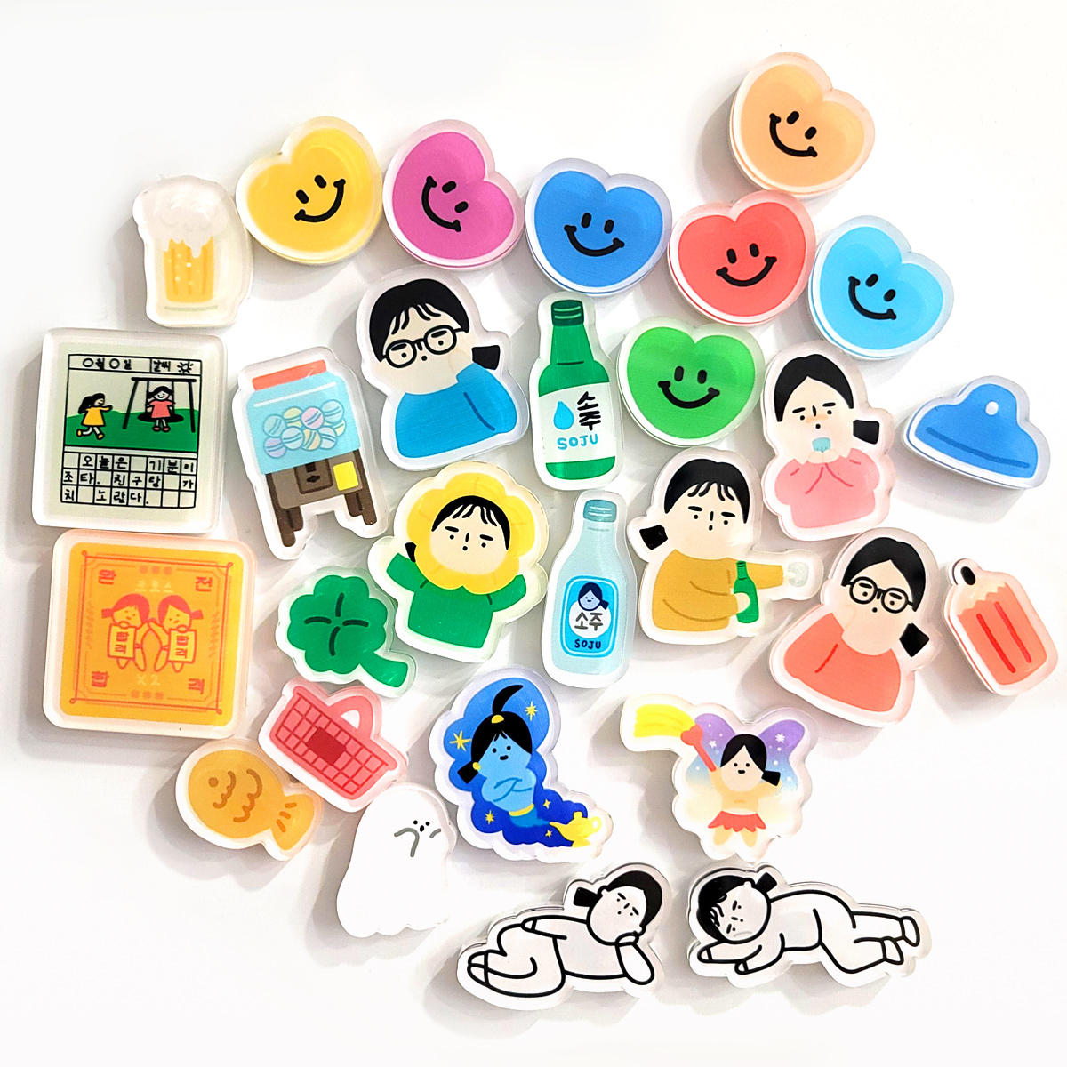 달페이퍼 일상다반사 27종 마그넷