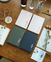 꽃길여담 백일 꽃말일기 선물세트