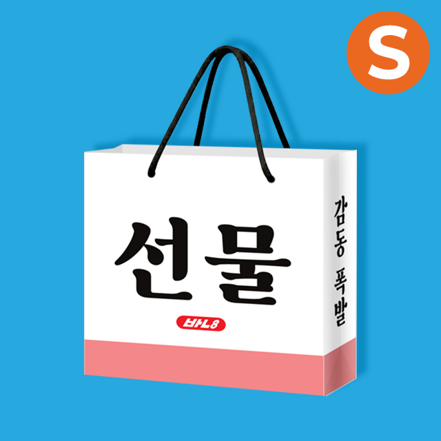 선물 종이쇼핑백_소형 (2개 1세트)