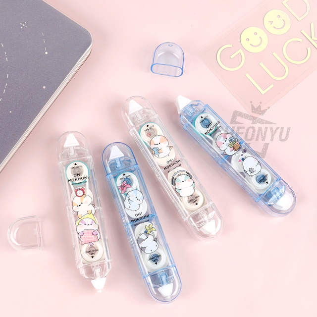 오목눈이 2 in 1 수정 풀테이프 (낱개)