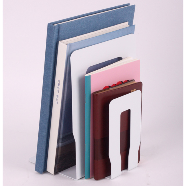 딕업 북엔드_화이트 (2개 1세트)