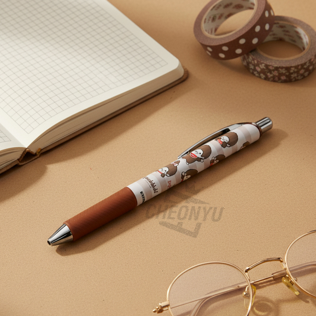 몬치치 에너겔 볼펜 0.5mm_보더