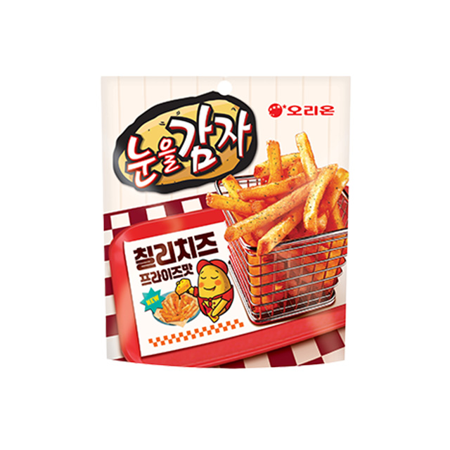 눈을감자 칠리치즈 프라이즈맛 96g