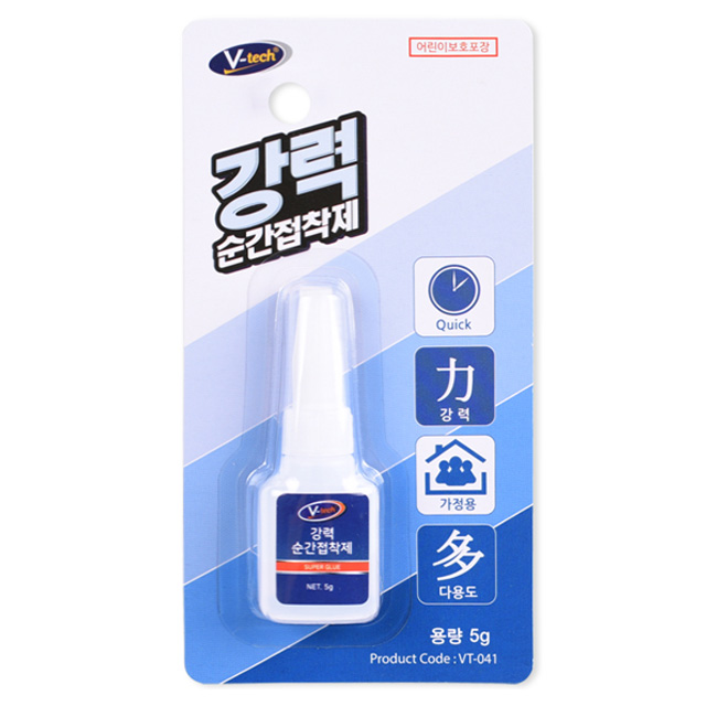 브이텍 강력 순간 접착제 5g