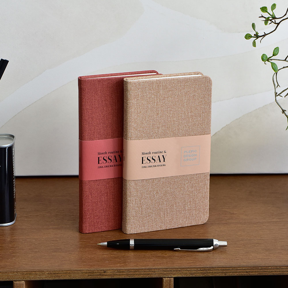 [날짜형] 2026 먼스에세이 다이어리 (가벼운 기록의 힘)