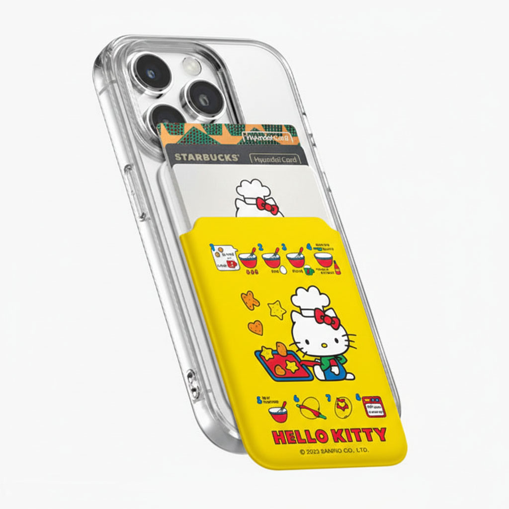 헬로키티 레시피 3장 수납 맥세이프 카드 슬롯