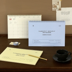 2026 플로우 먼슬리 플래너 A4 탁상달력