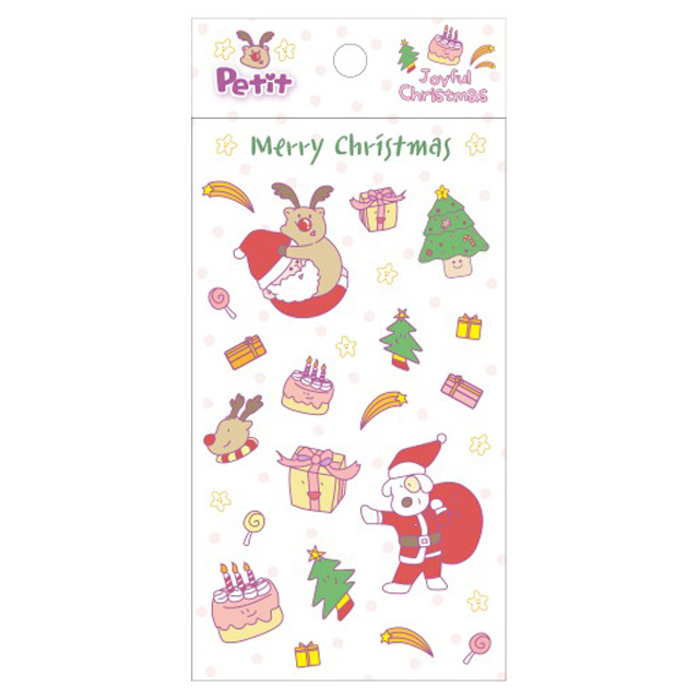 쁘띠 겨울 스티커_신나는 크리스마스