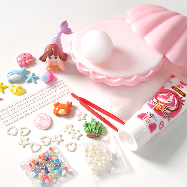 진주조개 무드등 꾸미기