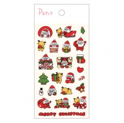 쁘띠 겨울 스티커_펜슬 라인 루돌프