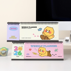 춘식이 2026 위클리 플래너 트윈 날짜형