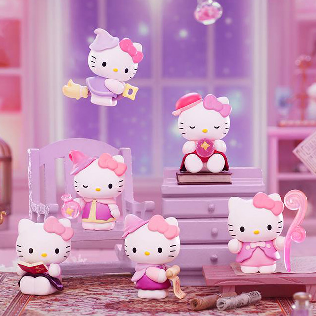 산리오 헬로키티 마법공부 랜덤 피규어