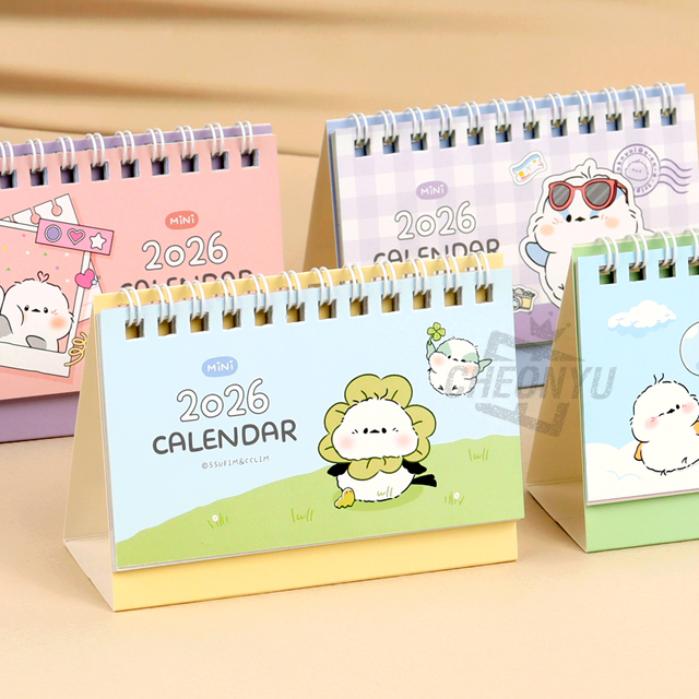 오목눈이 2026 미니 탁상 캘린더