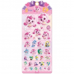 프린세스 캐치티니핑 5사이즈 스티커_하츄핑