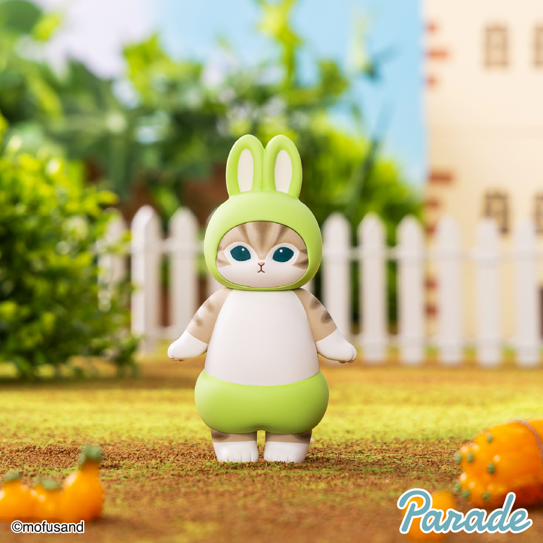 모후샌드 토끼냥 피규어 1탄 8.3cm_그린