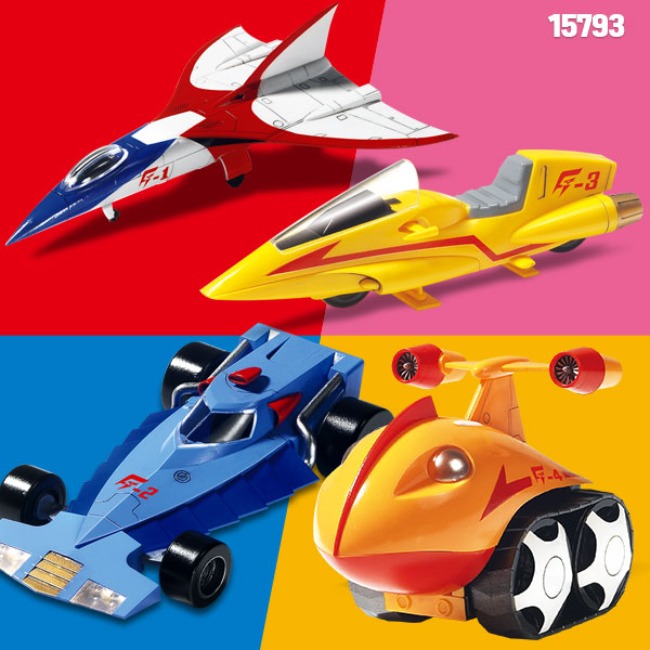 문방구시리즈 독수리오형제 G 메카 세트