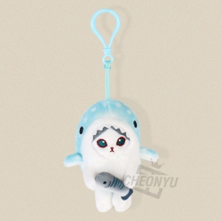 모후샌드 상어 코스튬 9cm_블루바이냥