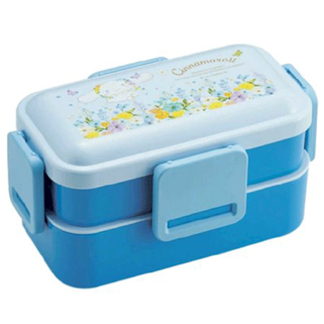 시나모롤 파스텔 블라썸 돔형 2단 런치 도시락 600ml