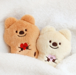 키키쿼카 하트 핫팩인형