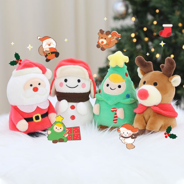 모찌타운 크리스마스 핫팩 인형