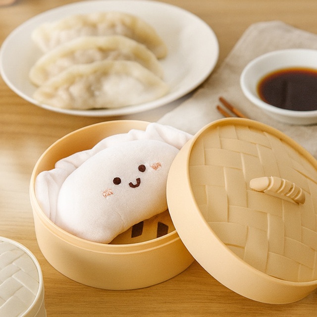 모찌타운 만두 핫팩인형