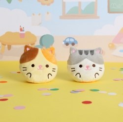 모찌타운 귤냥이 리버시블 핫팩인형