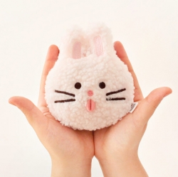 모찌타운 뽀글 얼굴형 핫팩인형