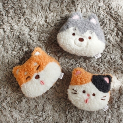 모찌타운 뽀글 얼굴형 핫팩인형