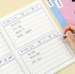 초등 개구쟁이 저학년 알림장 3권 (1-2 넓은 칸 120g 내지)