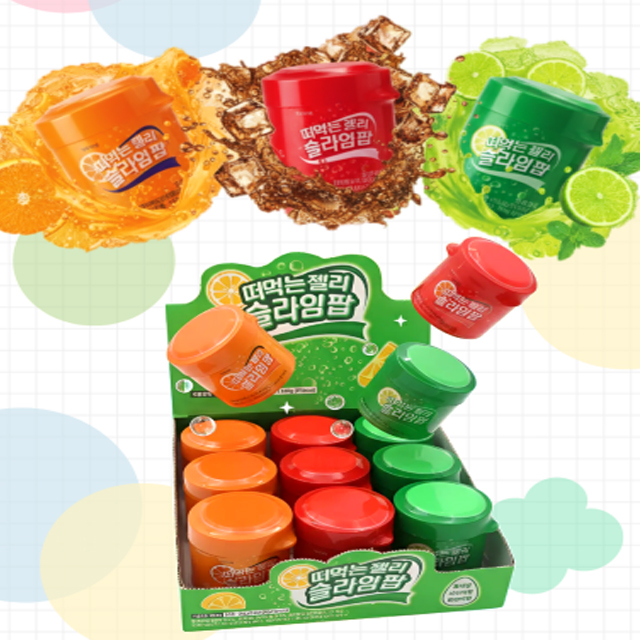 떠먹는 젤리 슬라임팝 (9개 1세트)