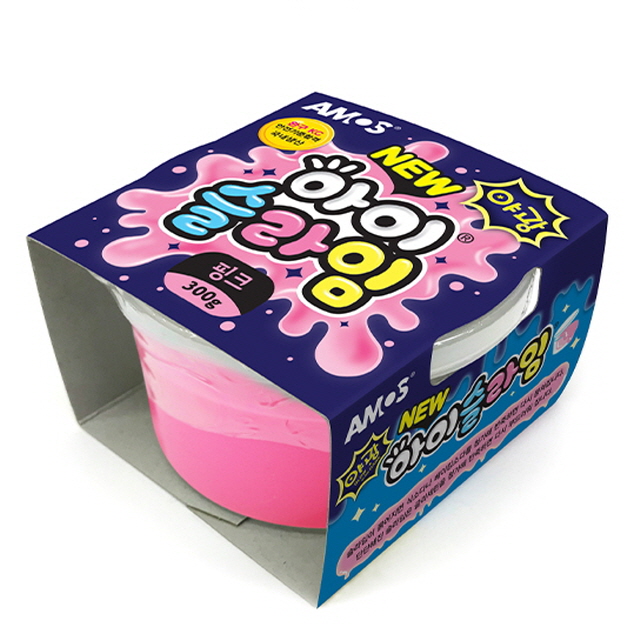 야광 아이슬라임 핑크 (낱개)