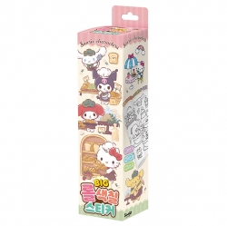 산리오 빅 롤색칠 스티커_베이커리