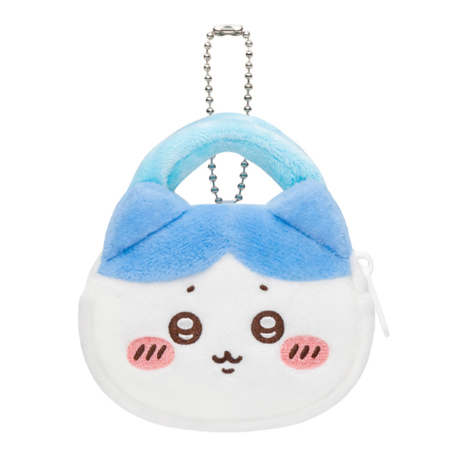 치이카와 푹신 미니 파우치 키링 7cm_하치와레