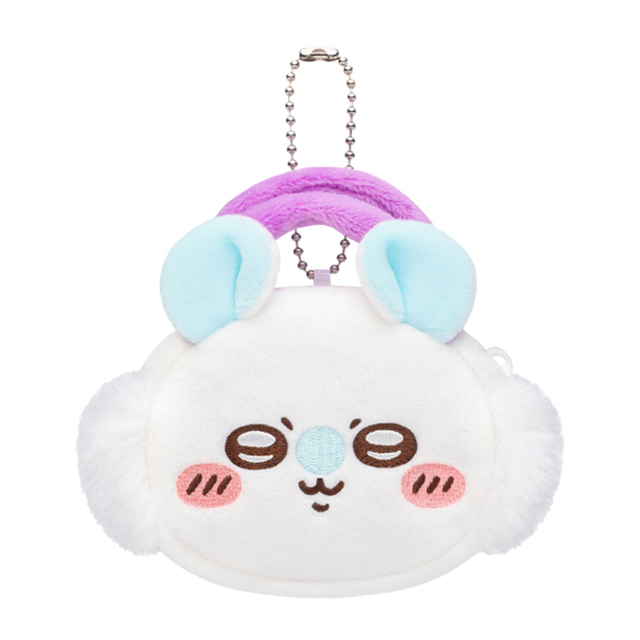 치이카와 푹신 미니 파우치 키링 7cm_모몽가