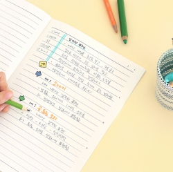 초등 우리학교 고학년 줄노트 4권 세트 (3-6 무제 24줄 120g 내지)