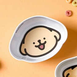 리트리버 얼굴 시리얼볼