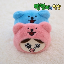 끼꼬 탈을 쓴 빵빵이 핫팩인형