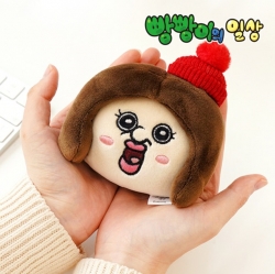 빵빵이 얼굴 핫팩인형