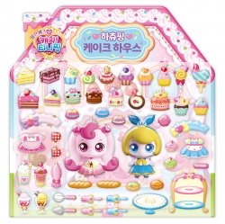 프린세스 캐치티니핑 가게놀이 스티커_하츄핑 케이크하우스