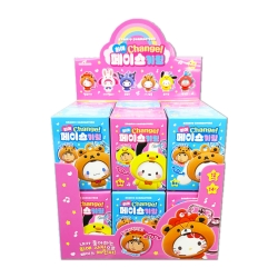 산리오 최애 체인지 페이스 랜덤 키링