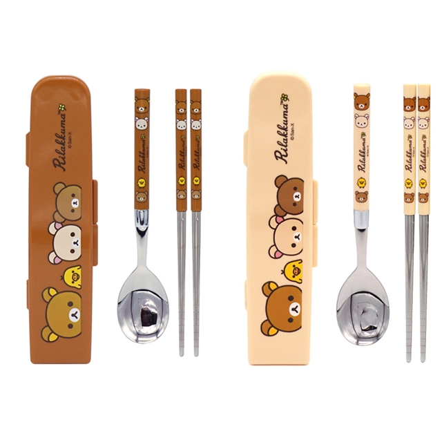 리락쿠마 해피 뉴슬림 수저케이스 (랜덤발송)