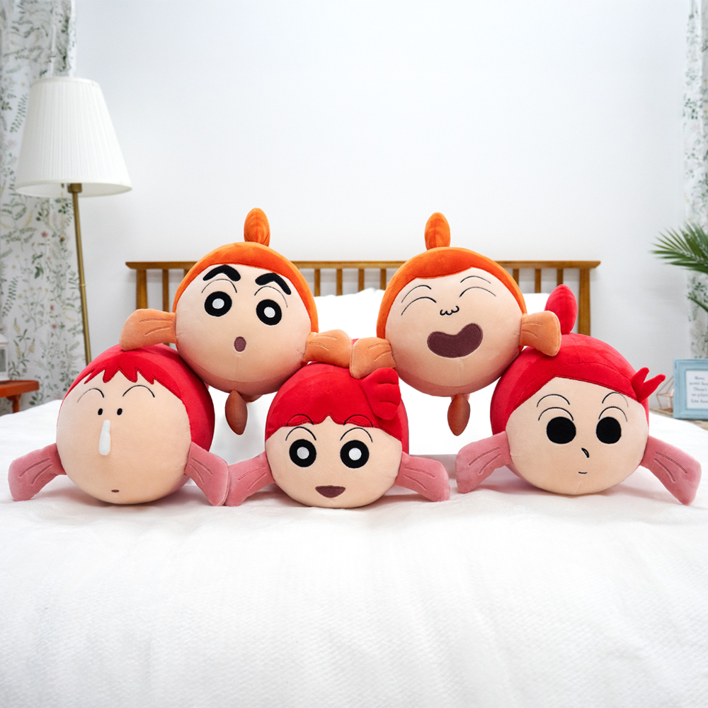 짱구 미니 바디모찌쿠션_금붕어 시리즈