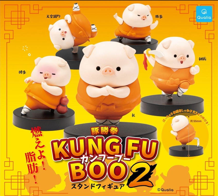 캡슐_쿵푸부 2 스탠드 피규어 5종 (30개 1세트)_가챠박스 무료증정
