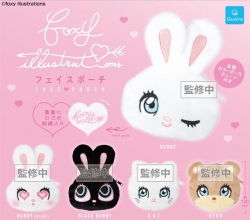 캡슐_폭시 일러스트 얼굴 파우치 5종 (30개 1세트)