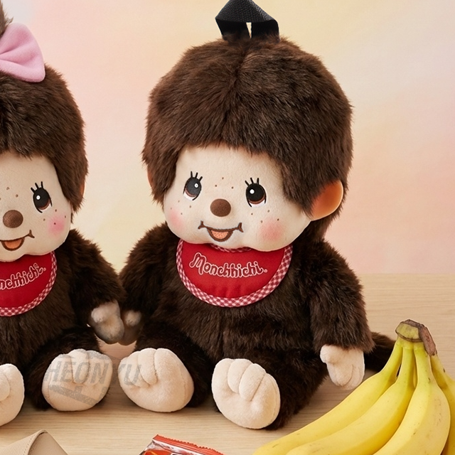 몬치치 인형 백팩_몬치치군