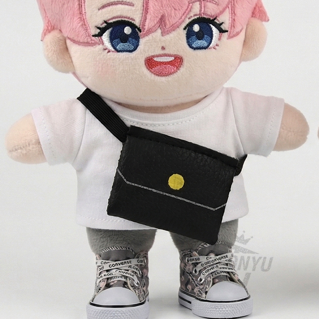 인형용 합성가죽 숄더백 (랜덤)