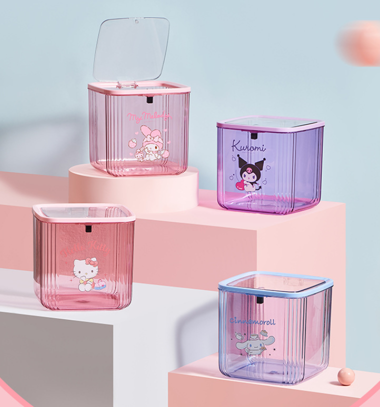 산리오 데스크 쓰레기통