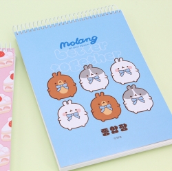 몰랑 무선 종합장 100매 (랜덤)