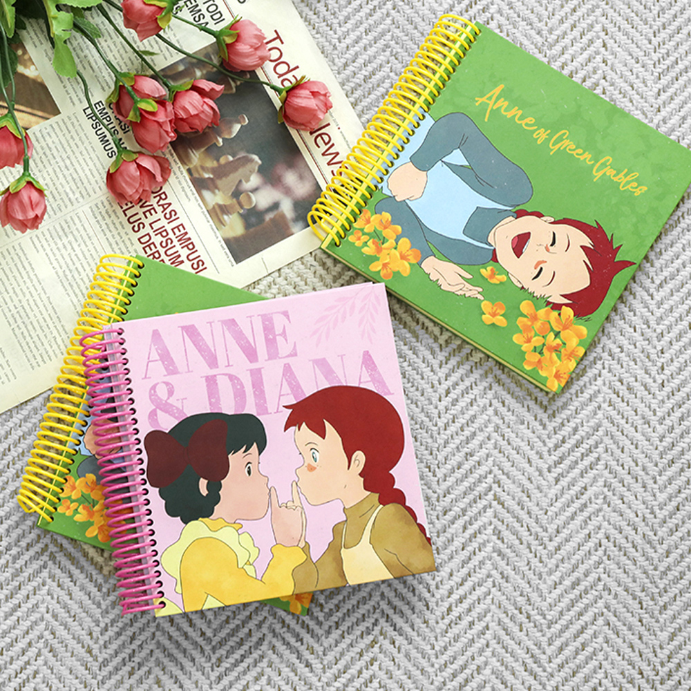 (패키지훼손)빨강머리앤 컬러 스프링 노트 피크닉