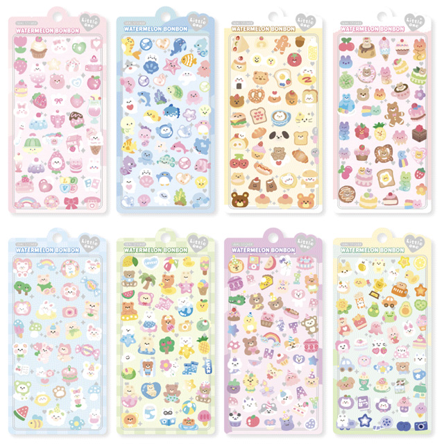 워터멜론 봉봉 스티커 (랜덤발송)